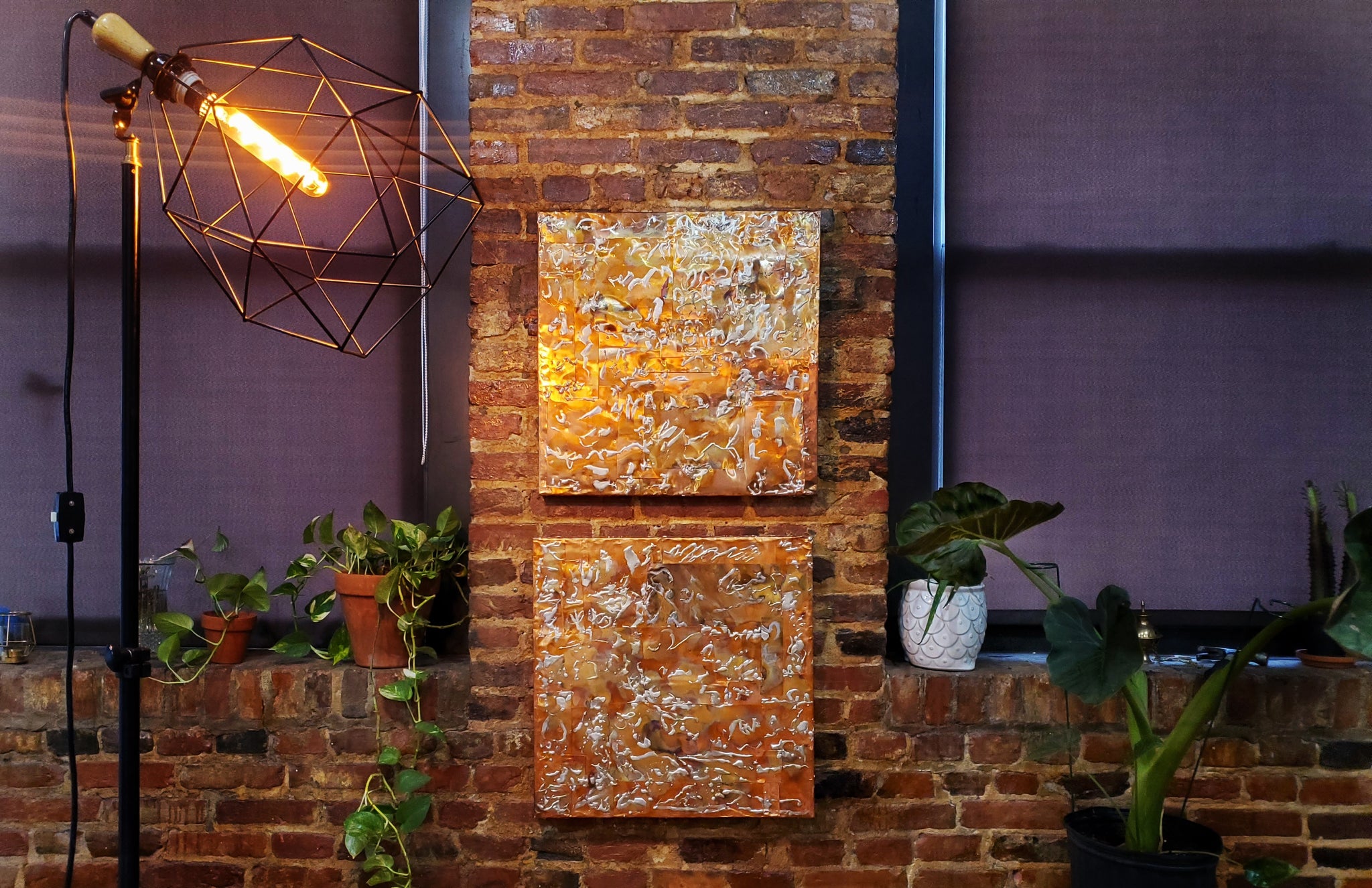 Copper Rt Handmade Contemporary Copper Wall Art - Tracey Beale