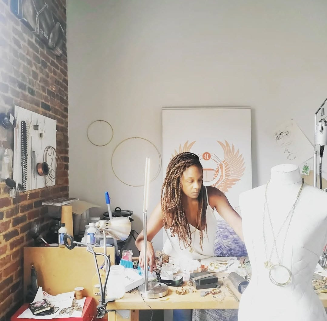 Tracey Beale in the Studio